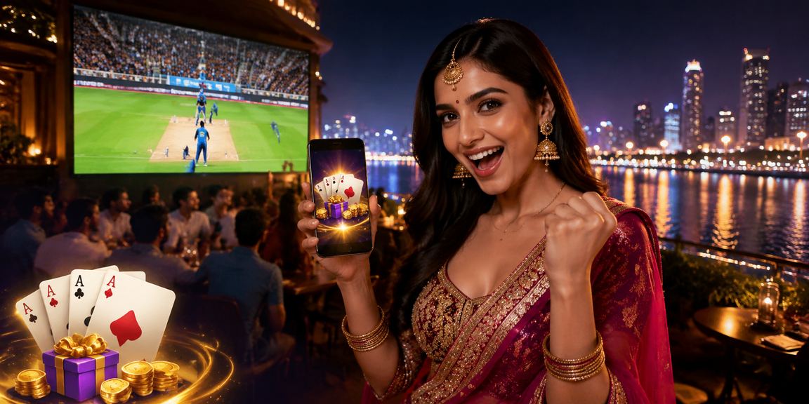 Cricket betting lounge decorated for VIP members in India